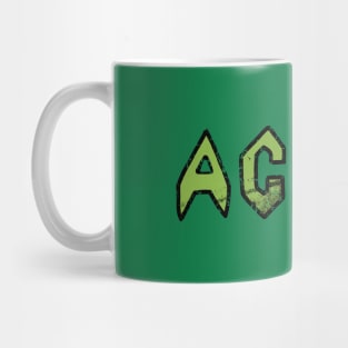 Butt-Head AC/DC Distressed -  Green Mug